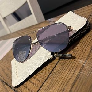 Quay High Key Mini Mirrored Sunglasses